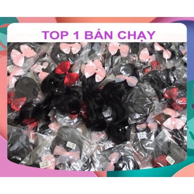 TÓC GIẢ CHO BÉ SIÊU ĐÁNG YÊU SET 2 KẸP