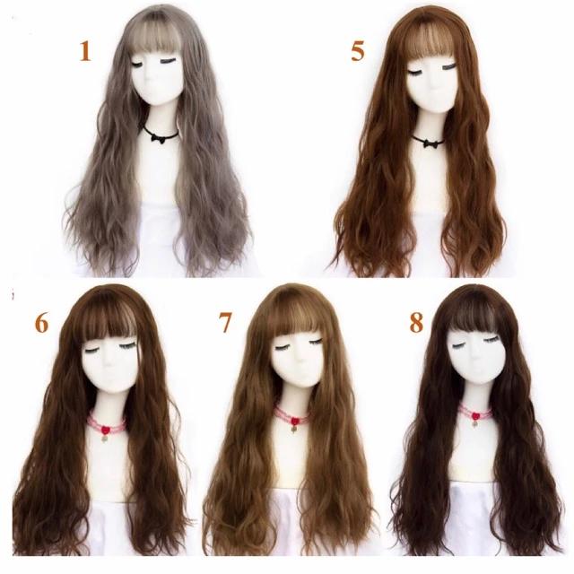 TÓC GIẢ HÀN QUỐC SÓNG NƯỚC CÓ CLIP, ẢNH THẬT