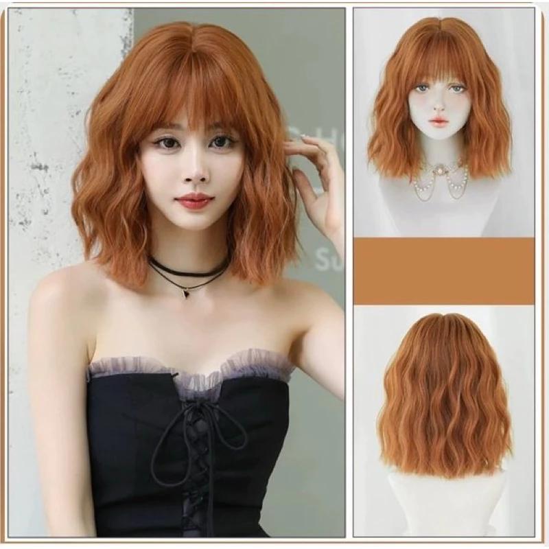 TÓC GIẢ NGUYÊN ĐẦU VIC XÙ LƯỚI HOA CAO CẤP TẶNG LƯỚI TRÙM