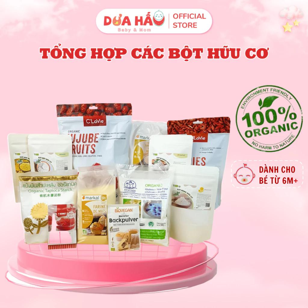 Tổng Hợp Các Loại Bột Hữu Cơ Làm Bánh Cho Bé Thơm Ngon Dành Cho Bé 6M+