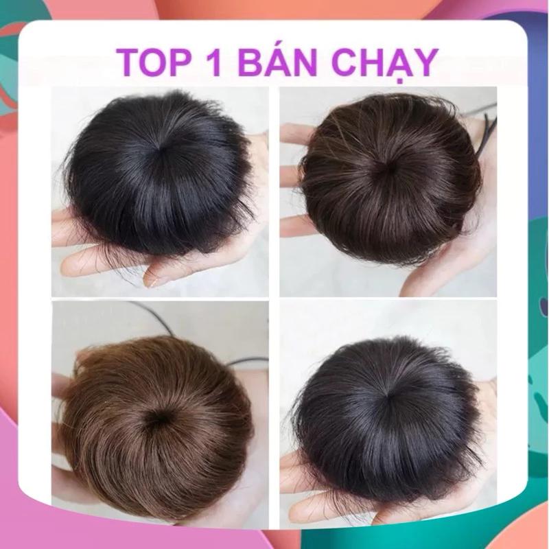 [TOP BÁN CHẠY] BÚI TRÒN/ BÚI CỦ TỎI TÓC GIẢ CHO NỮ DÂY RÚT