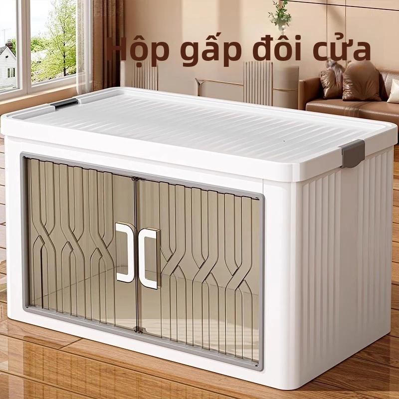 Tủ đựng đồ gia đình có thể gập lại, Hộp đựng trong suốt