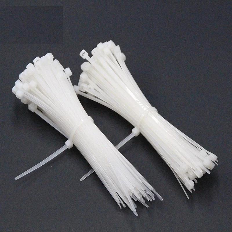 Túi 80 cái - Bộ Dây Rút Nhựa 20Cm Cao Cấp Màu Trắng