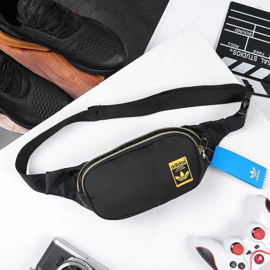 Túi bao tử Adidas GF3200, Túi đeo hông Adicolor Archive nam nữ đeo chéo unisex thời trang