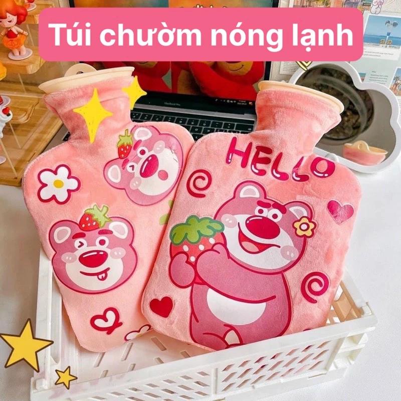 Túi Chườm Nónh Lạnh - Túi chườm đau bụng kinh giữ nhiệt - túi chườm bụng