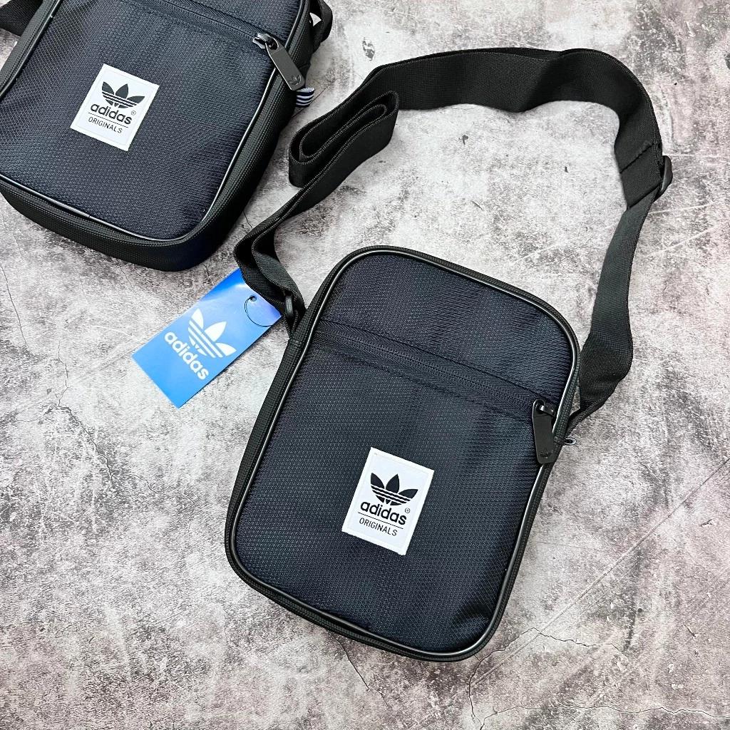 Túi đeo chéo adidas nam nữ thời trang, Túi đeo hông đựng điện thoại ví chống nước tốt