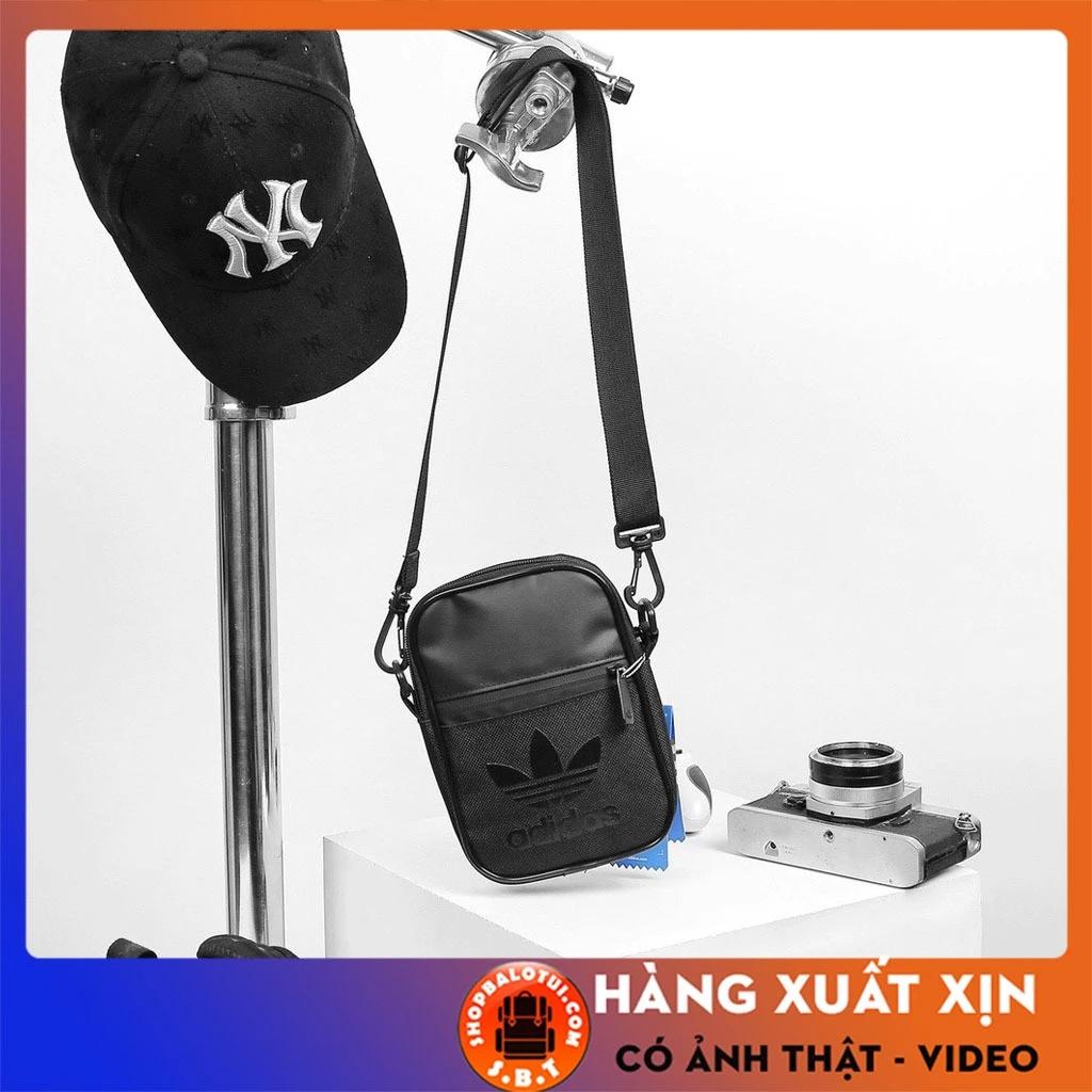 Túi đeo chéo nam nữ Adidas Mini, Túi đeo hông đựng điện thoại Unisex chất vải chống nước tốt