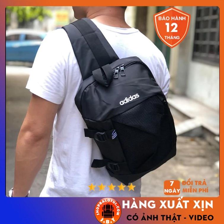 Túi đeo chéo nam nữ unisex vải cao cấp đẹp chống nước balo 1 quai thể thao đựng ipad đeo vai cá tính DW9075