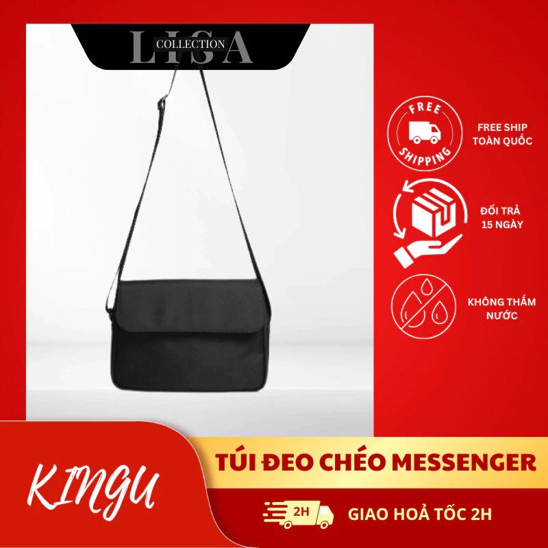 Túi đeo chéo NAM/NỮ MESSENGER Tặng 1 BDM 30,100ML Nam/Nữ vải Canvas trượt nước đi học, đi làm