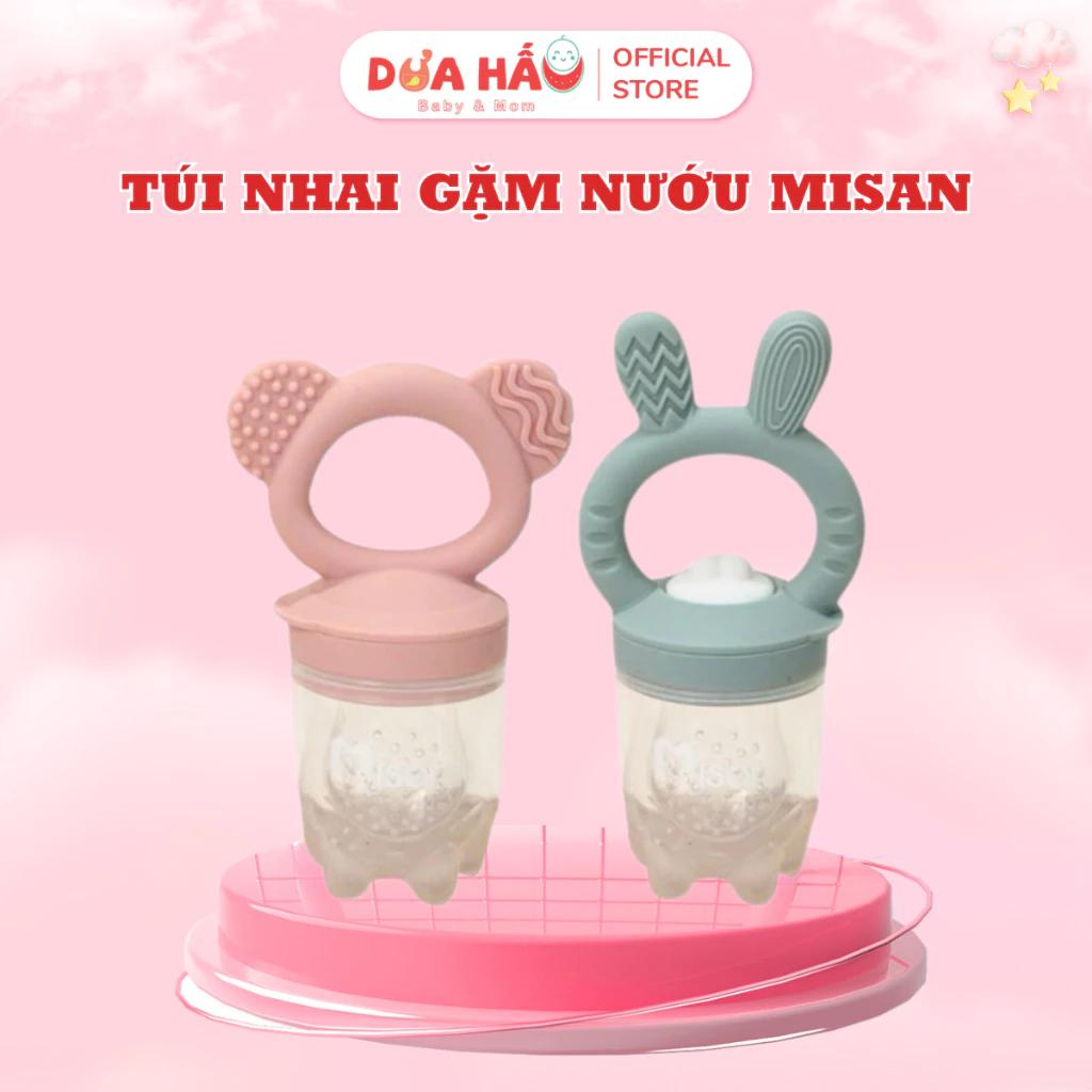 Túi Nhai Gặm Nướu Silicon Misan An Toàn, Tiện Lợi Cho Bé Shop DuaHau Baby & Mom