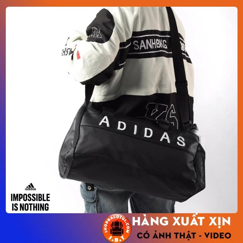 Túi thể thao nam nữ tập gym đá bóng 3 STRIPES 2025, túi trống du lịch đựng đồ tập quần áo có ngăn để giày chống nước