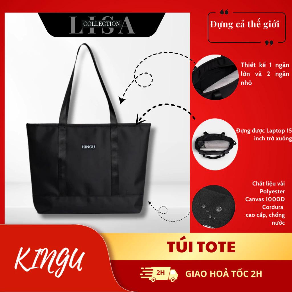 Túi TOTE đi học, đi làm, đựng được laptop UNISEX chất liệu OXFORD chống nước tặng nước hoa 10ml