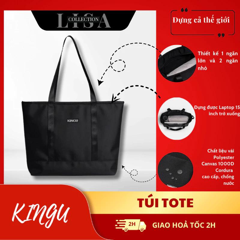 Túi TOTE đi học, đi làm, đựng được laptop UNISEX chất liệu OXFORD chống nước tặng nước hoa 30ml