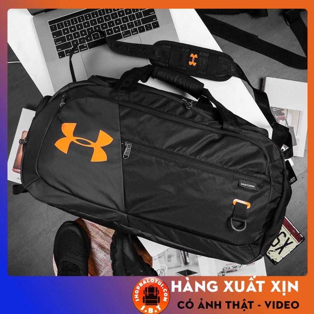 Túi trống du lịch cỡ lớn thể thao nam nữ tròn đựng đồ tập gym có ngăn đựng giày đi đá bóng banh thời trang UD01