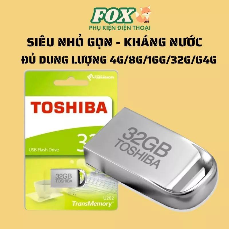USB 4GB/8GB/16GB/32GB/64GB SIÊU NHỎ TOSHIBA 2.0-USB ÔTÔ - USB MINI