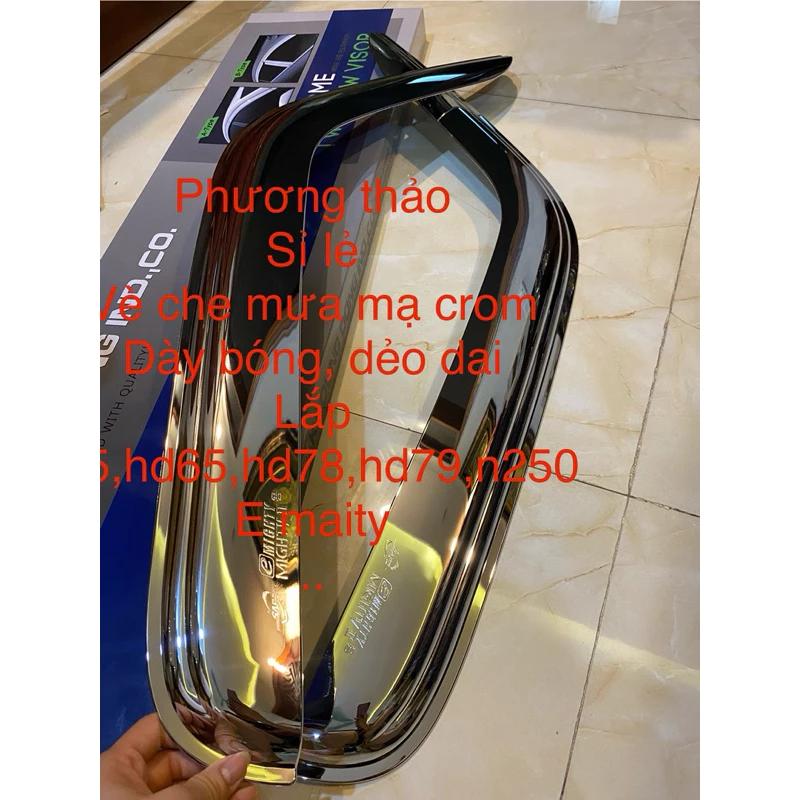 Vè che mưa mạ crom hd3t5,emaity ait,hd65,hd72,hd99,hd78,hd500, n250, 110sl dày, sáng bóng vượt trội korea( hãng KD)