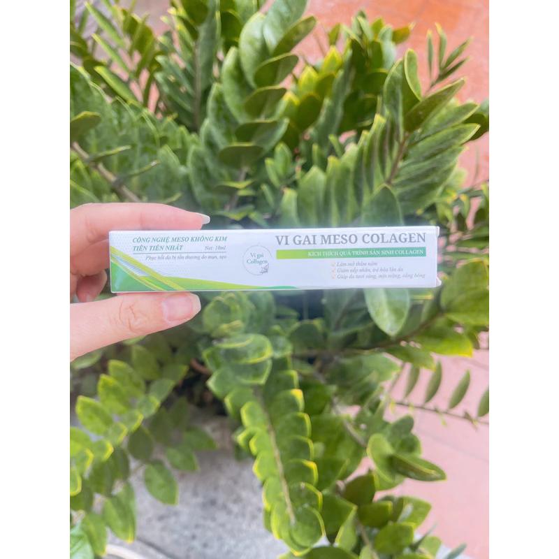 Vi Gai Meso Collagen Siêu Nhỏ Lỗ Chân Lông xoá nếp nhăn, đàn hồi trẻ hoá da Căng Bóng Da Dưỡng Trắng Da
