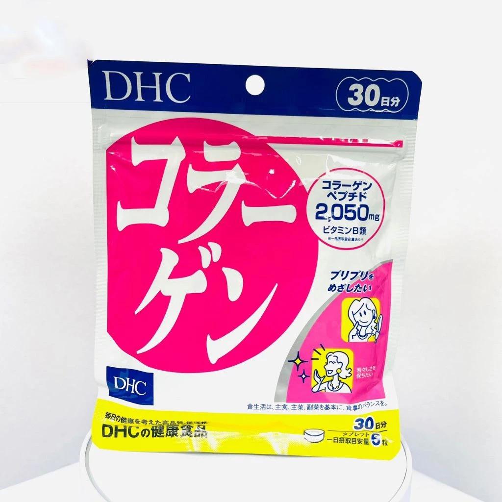 Viên uống DHC Collagen chống lão hóa, trẻ hóa làn da, giảm nhăn, săn chắc