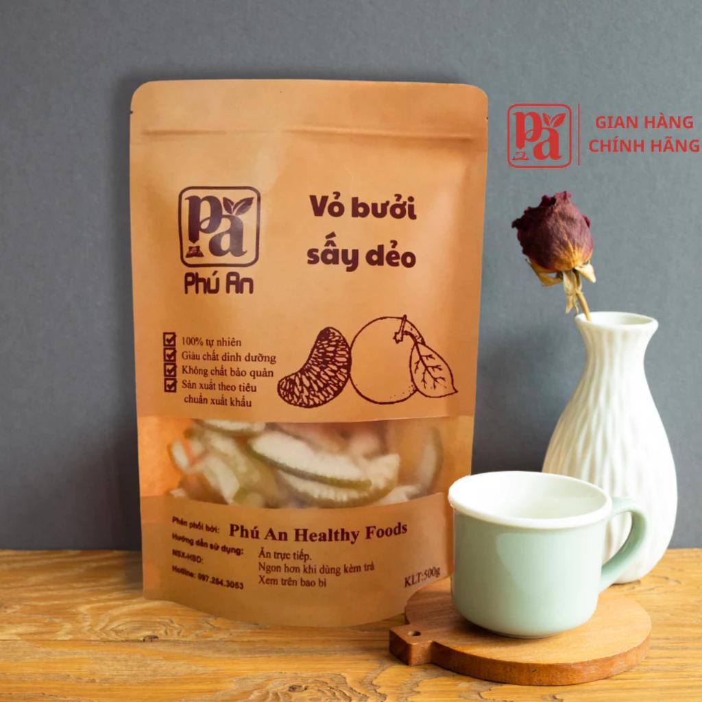 Vỏ bưởi sấy dẻo Phú An thập cẩm sấy hoa quả sấy mứt trái cây ăn vặt mix xoài sấy chanh dây sấy mít sấy dừa non cam sấy