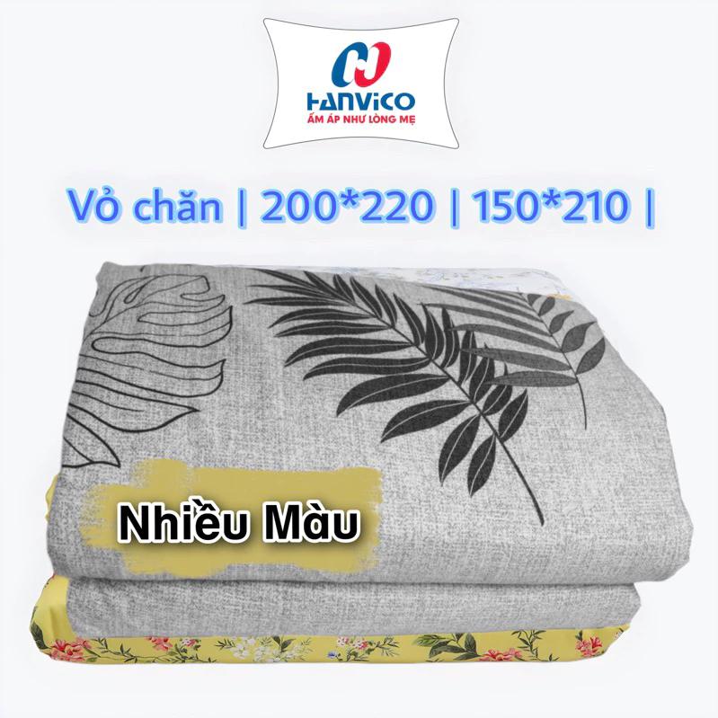 Vỏ chăn 200*220cm khóa kéo Hanvico Blue Sky cotton cao cấpi
