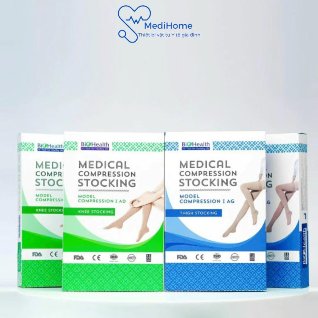Vớ đùi, gối Y Khoa Biohealth Classic Medical Compression Stocking - Chính Hãng