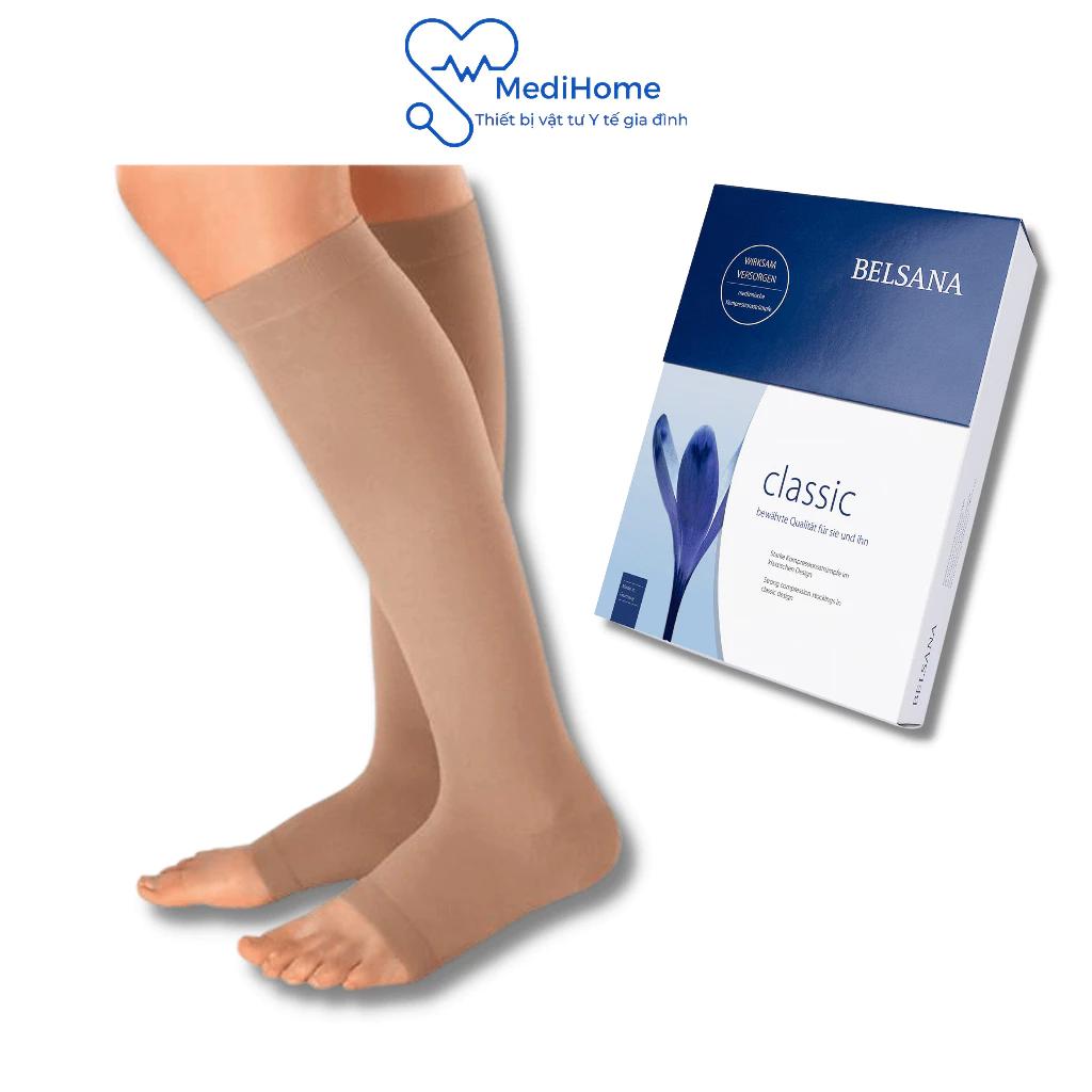 Vớ gối y khoa Belsana Classic AD sản xuất tại Đức phòng ngừa suy giãn tĩnh mạch đeo thoáng khí - MediHome