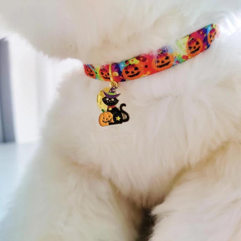 ⭐Vòng Cổ Chuông halloween Dễ Thương Cho Thú Cưng