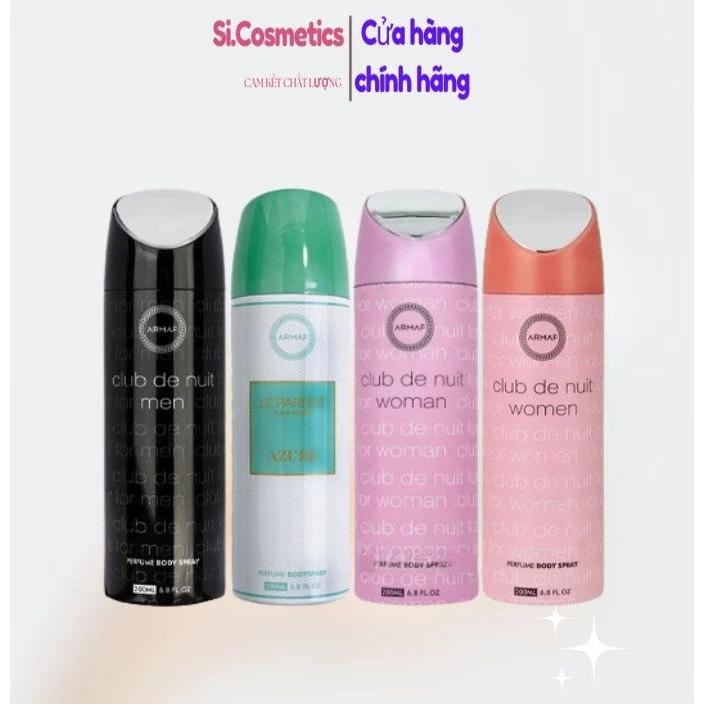 Xịt Body Spray Nữ ARMAF Club De Nuit Women 200ml