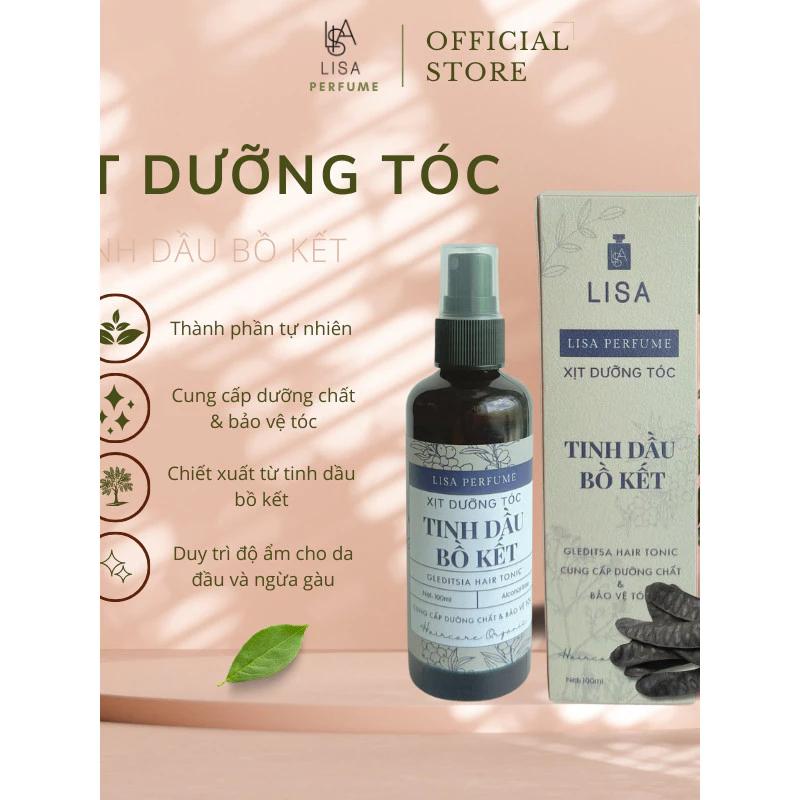 [XỊT DƯỠNG TÓC] CAO CẤP LISAPERFUME tặng [BODY MIST100ML] Hỗ trợ giảm gãy rụng tóc, giảm gàu và làm sạch da đầu.