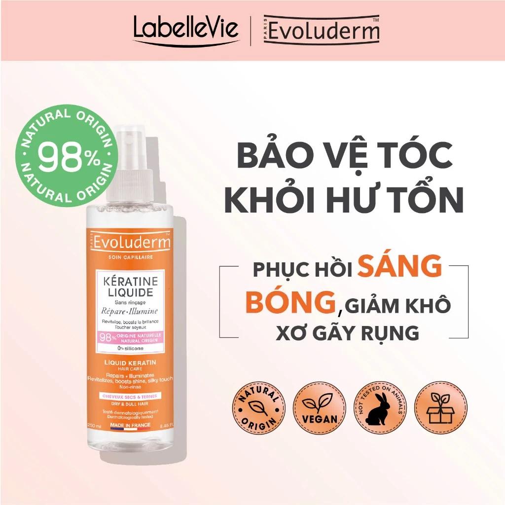 Xịt dưỡng tóc chắc khỏe Evoluderm 300ml