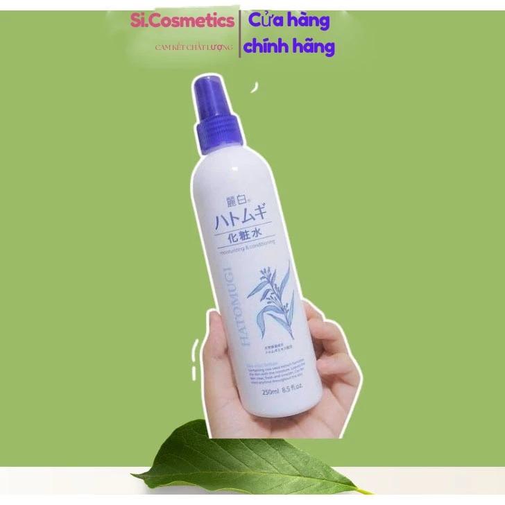 Xịt khoáng dưỡng ẩm và làm sáng da Reihaku Hatomugi 250ml