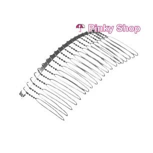 Xước tóc, Kẹp xước tóc mái màu trắng bạc phụ kiện cài tóc tô điểm cho mái tóc lung linh Mã - XTMTB5