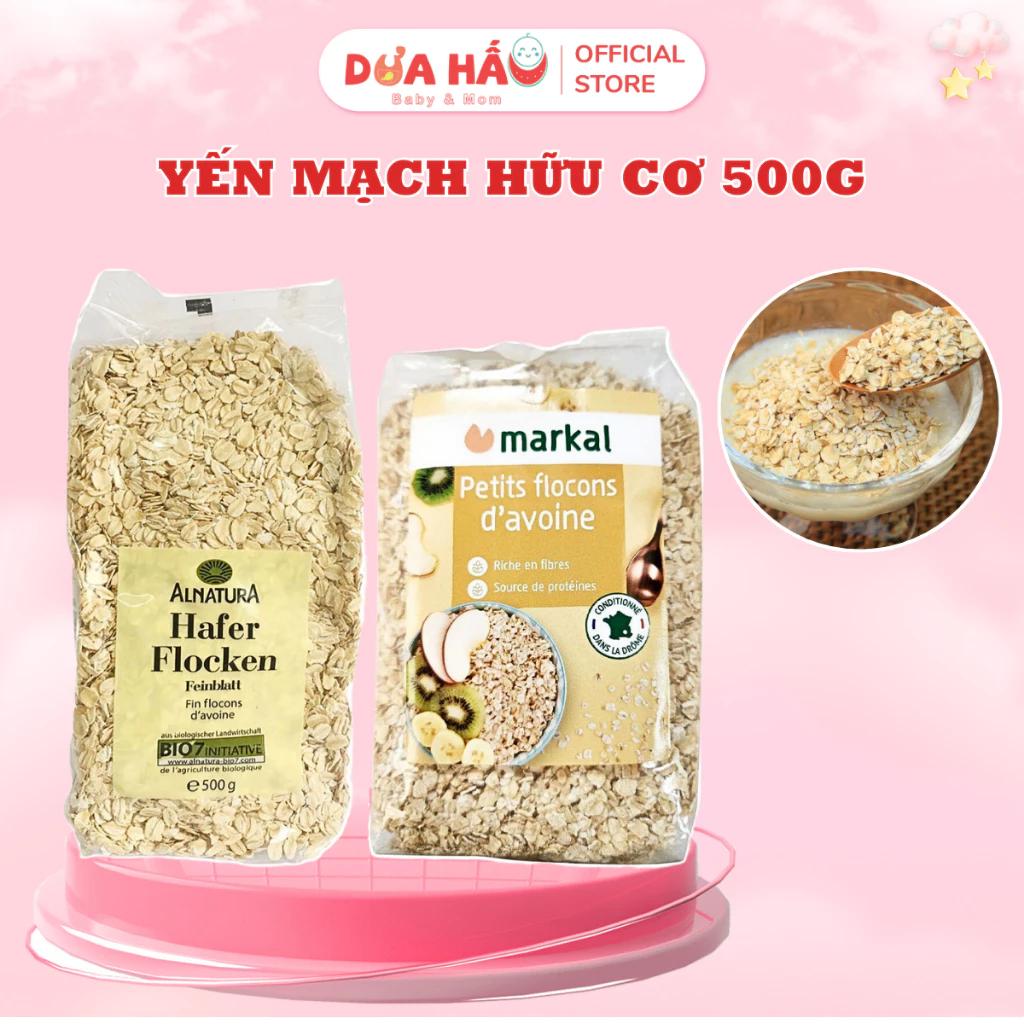Yến Mạch Đức Chuẩn Chất Lượng Cán Dẹp/Cán Vỡ 500g/gói
